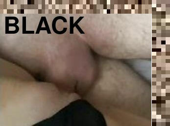 masturbation, black, pieds, secousses, sale, culotte, ejaculation, fétiche