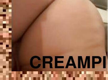 Creampie on process