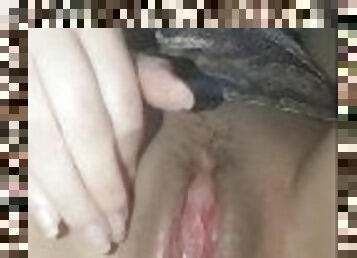 Masturbating myself on the floor hidden because I'm so horny