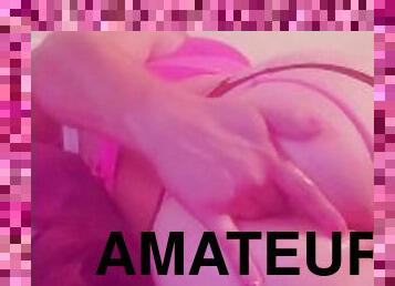 masturbação, amador, anal, brinquedo, puta-slut, sozinho, bisexual