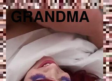 mormor, masturbation, gammal, fitta-pussy, mogen, avsugning, gamling, milf, hardcore, fingerknull