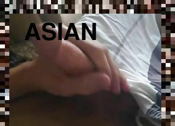 asiatique, masturbation, ejaculation-sur-le-corps, énorme-bite, gay, branlette, ejaculation-interne, secousses, ejaculation, solo