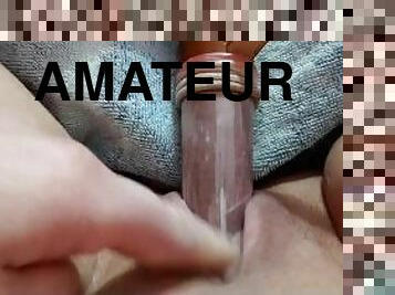 masturbação, velho, orgasmo, cona-pussy, esguincho, amador, pés, jovem18, excitante, mais-velho