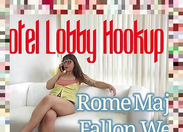 Hotel Lobby Hookup - Sex Movies Featuring Fallonwest