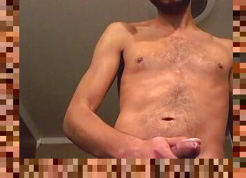 papa, masturbation, amateur, ejaculation-sur-le-corps, énorme-bite, gay, secousses, webcam, solo, pappounet