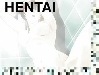 Hentai Sex Porn Hot Couple Eats Wet Pussy in shower