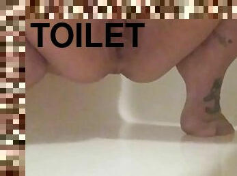 Peeing in tub