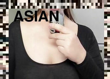 asiático, teta-grande, mamilos, orgasmo, babes, chupanços, japonesa, massagem, preto, excitante