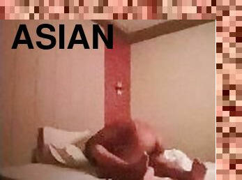 asiatique, gay, musclé, dure