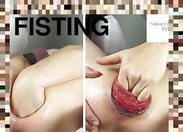 fisting, onani, anal, legetøj, bøsse, tysk, bdsm, dildo, fetish, hårdhændet