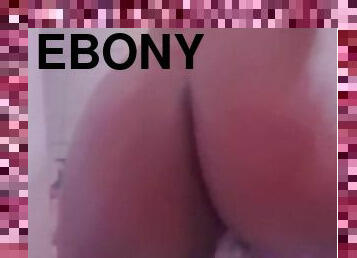 FAT ASS EBONY DILDO RIDING  tele: goddesstiva444 for vid calls and custom videos