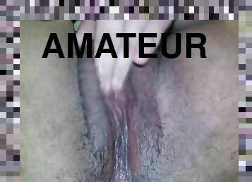 masturbação, cona-pussy, esguincho, amador, latina, bbw, sozinho, molhado, tetas-pequenas