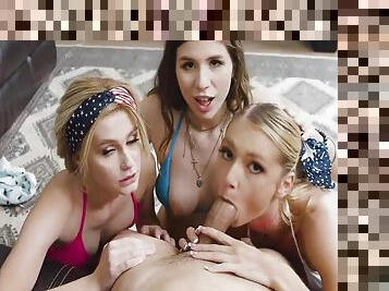 Three Teen Girls Have A Pool Party Invite A Hot Guy For Group Sex 8 Min