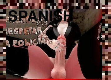 exército, teta-grande, transsexual, anal, chupanços, espanhol, polícia-police, morena