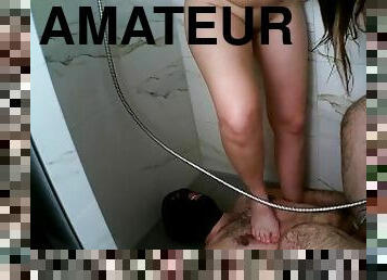 baignade, pisser, amateur, hardcore, allemand, bdsm, fétiche, douche, bondage, domination