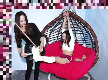 Chinese Girl Bondage N Vibrated