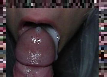 énorme, amateur, fellation, ejaculation-sur-le-corps, énorme-bite, milf, allemand, branlette, ejaculation, blonde