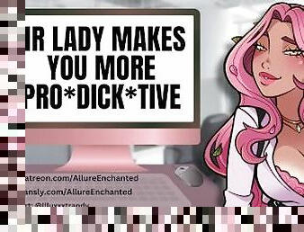 Sexy New HR Lady Makes You More Pro*dick*tive  ASMR Audio Roleplay