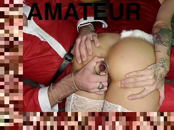 Christmas Miracle! Santa Gave Me An Anal Tree And Fucked My Tight Ass
