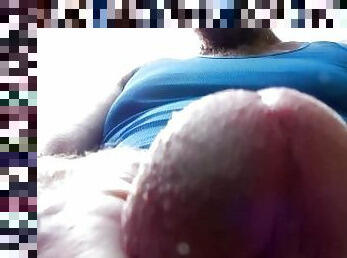 papa, poilue, amateur, mature, énorme-bite, gay, point-de-vue, ejaculation, fétiche, solo