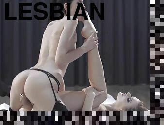 diikatkan-pada-tubuh, lesbian-lesbian, mainan, bdsm-seks-kasar-dan-agresif, stocking-stockings, bondage-seks-dengan-mengikat-tubuh, berambut-cokelat