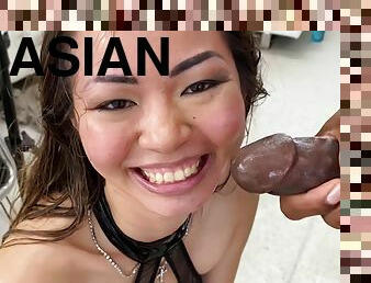 asiatisk, röv, fisting, pissande, anal, mörkhyad, gigantisk-kuk, blandade-raser, lesbisk, milf