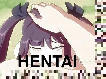 asiático, anal, japonesa, penetração-de-braço, anime, hentai