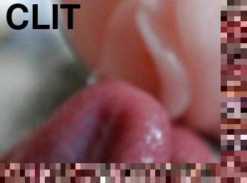 Clit Licking & Tongue Play Practice - HD Closeup & English Comments