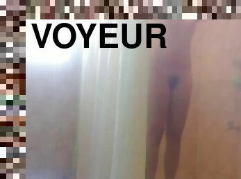 asiatique, baignade, amateur, cam, espion, voyeur, douche, caché