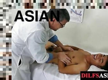 asia, ayah, kurus, anal, dewasa, blowjob-seks-dengan-mengisap-penis, dokter, homo, permainan-jari, ayah-daddy