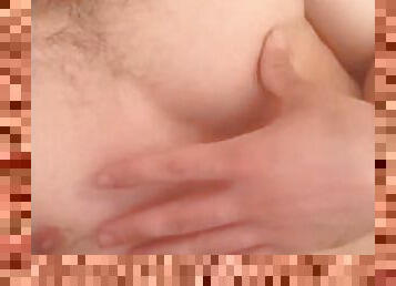 Male nipple rub Hot