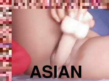 Asian solo dildo sextoy