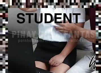 Hot Pinay Student Pinakain ng Burat - Part 1