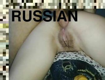 chatte-pussy, russe, femme, amateur, anal, milf, point-de-vue, ejaculation, incroyable, humide