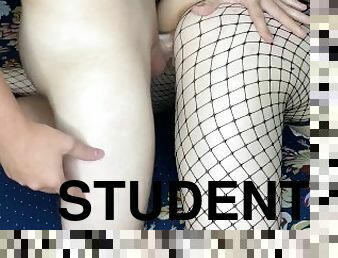 Hot student sex. CREAMPIE