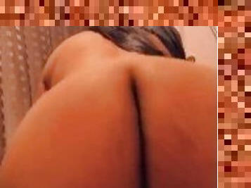 Snap of Big Booty???? Latina Shower ????Tease