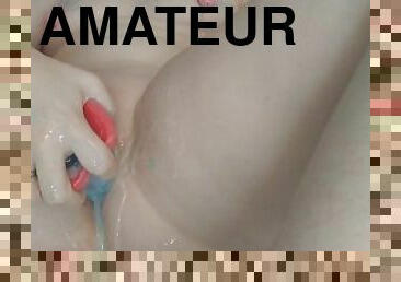 orgasme, chatte-pussy, amateur, milf, jouet, ejaculation-interne, gode, fétiche, solo