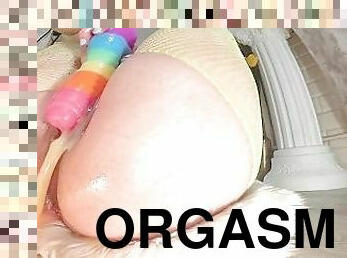 teta-grande, grande, masturbação, orgasmo, cona-pussy, esguincho, pov, ejaculação, cavalgando, dildo