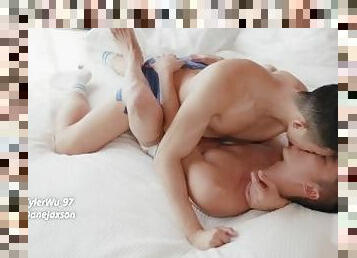 Asian couple make love, a boys' love twink dream (Tyler Wu & Dane Jaxson)