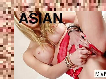 asia, payudara-besar, mainan, bintang-porno, berambut-pirang, seorang-diri