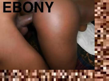 Ebony Babe Has Multiple Real Squirting Orgasms And Makes Him Cum 4x Times!!!