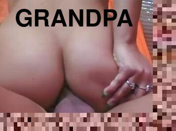 Anal Sex Wih Horny Grandpa