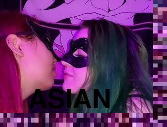asiático, tetas-grandes, esposa, amateur, lesbiana, fetichista, cornudo, blanca, tatuaje