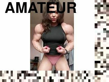 cul, amateur, mature, milf, point-de-vue, serrée, solo, tchèque, musclé