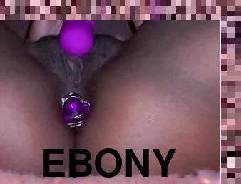 masturbation, orgasme, chatte-pussy, amateur, anal, ébène, ados, jouet, belle-femme-ronde, bout-a-bout