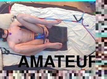 amatør, anal, bøsse, tøs, synsvinkel, europæisk, euro, webcam, fetish, solo