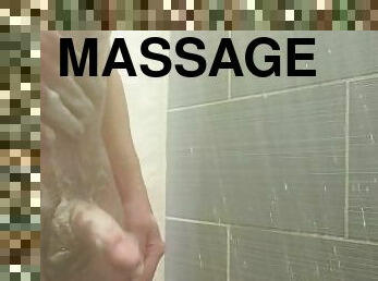 banyo-yapma, mastürbasyon-masturbation, boşalma, amatör, üstüneyüzüne-boşalma, masaj, birdenbire, meni, duş, tek-kişilik