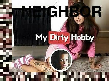 MyDirtyHobby - Arya_LaRoca May Not Cook For Her Neighbor But She Lets Him Put His Meat In Her Oven