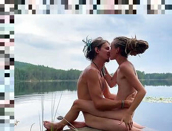 Tantric Session By A Lake - Rosenlundx - 4k 60fps
