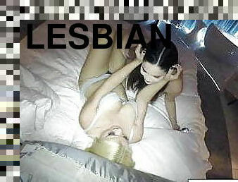 payudara-besar, sayang, lesbian-lesbian, remaja, berambut-pirang, putih